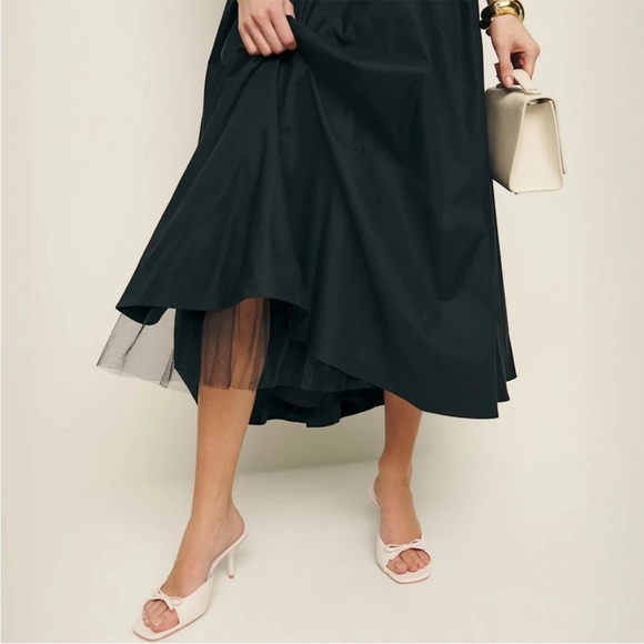 REFORMATION Clementine Heeled Mule Sandal - Picture 3 of 7